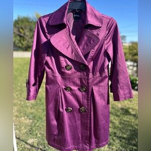 Xoxo jacket purple color